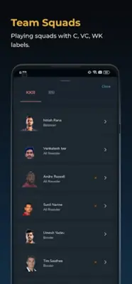 Cricket Line android App screenshot 0