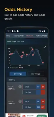 Cricket Line android App screenshot 2