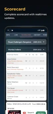 Cricket Line android App screenshot 3