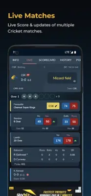 Cricket Line android App screenshot 5