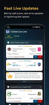 Cricket Line android App screenshot 6